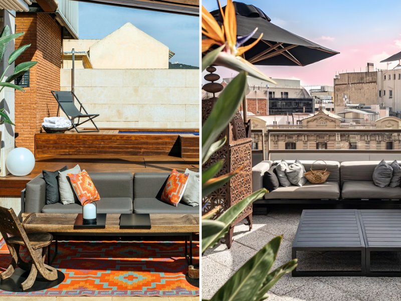 hotel rooftop bars Barcelona